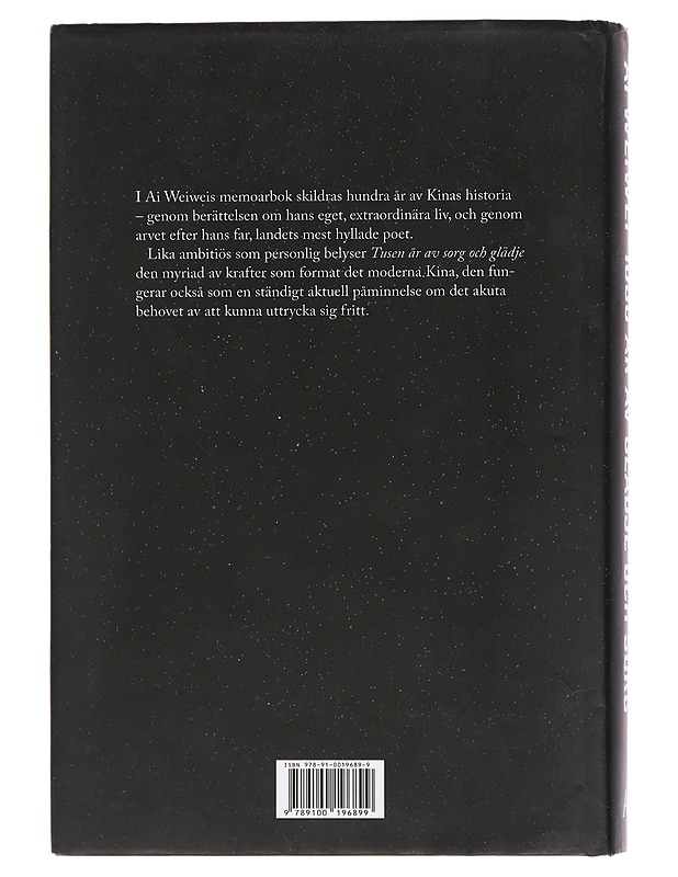 Tusen år av glädje och sorg - Ai, Weiwei - Elämäkerrat ja muistelmat - 10105439432 - 1