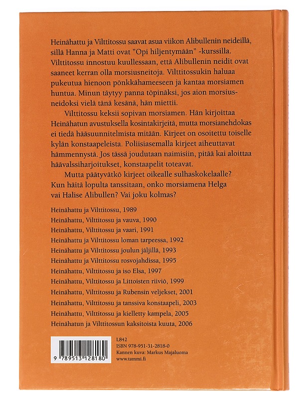 Heinähattu, Vilttitossu ja tanssiva konstaapeli - Nopola, Sinikka - Lastenkirjat - 10105439467 - 1