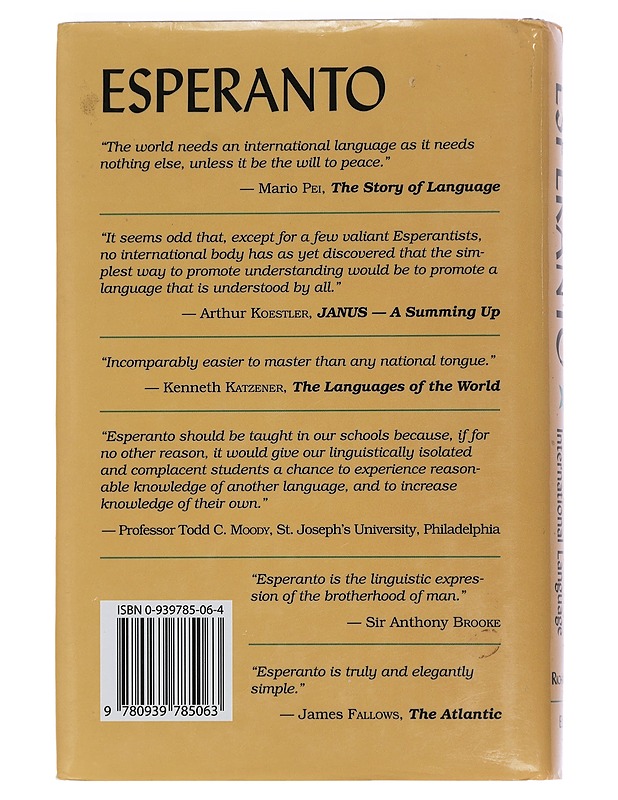 Esperanto : Learning and Using the International Language - Richardson, David - Tietokirjat ja oppaat - 10105439492 - 1