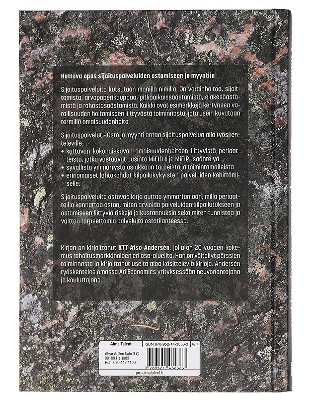Sijoituspalvelut : osto ja myynti - Atso Andersén - Tietokirjat ja oppaat - 10105439505 - 1