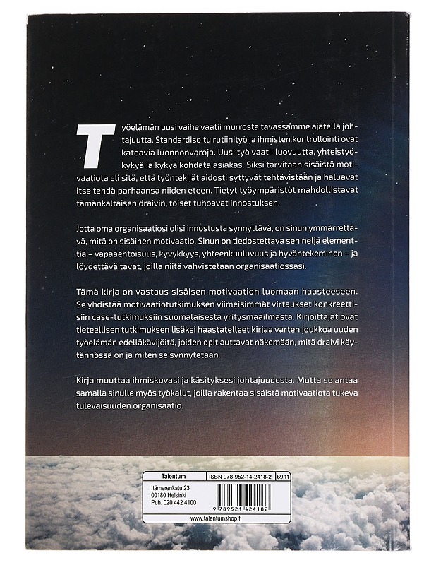 Draivi : voiko sisäistä motivaatiota johtaa? - Martela, Frank - Tietokirjat ja oppaat - 10105439521 - 1