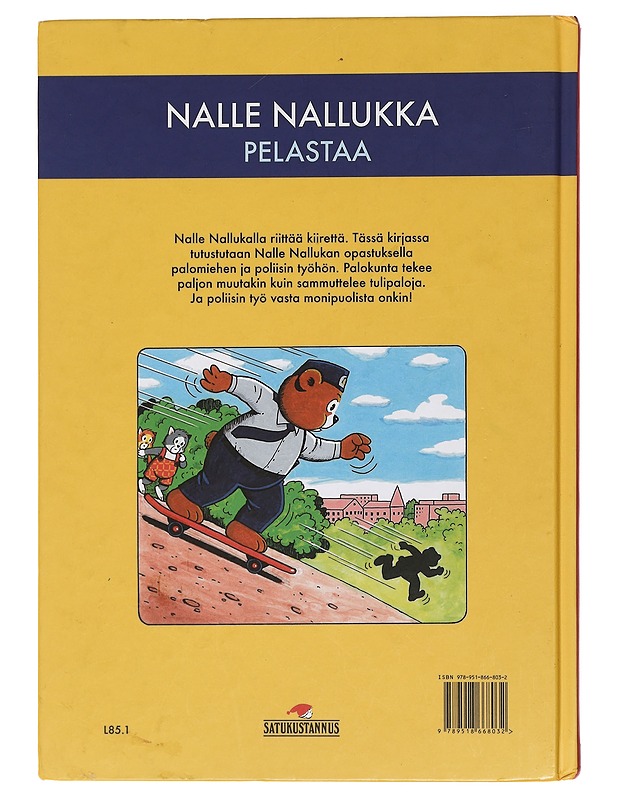 Nalle Nallukka pelastaa - Teutori - Lastenkirjat - 10105439522 - 1
