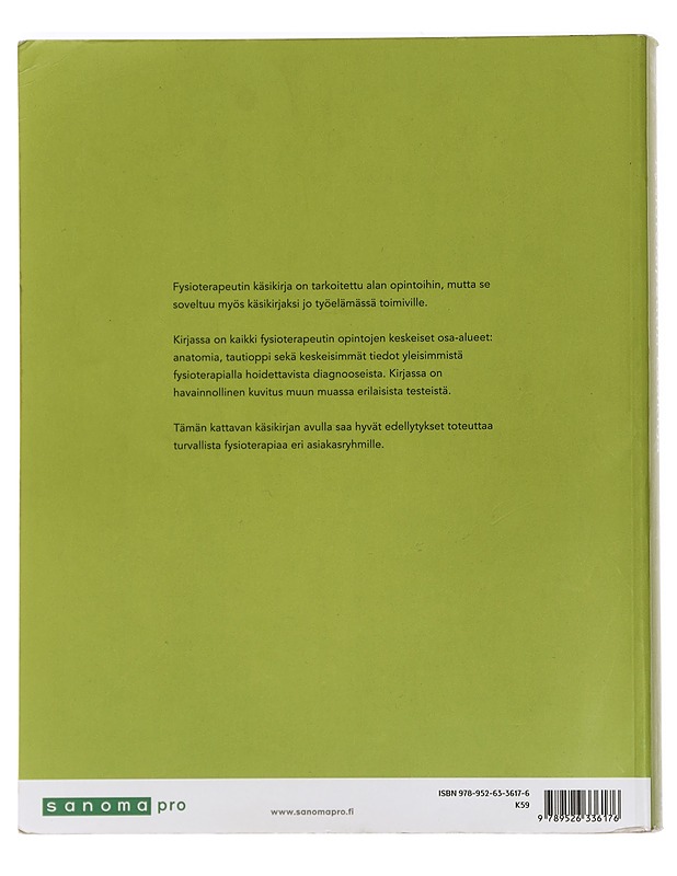 Fysioterapeutin käsikirja - Kari Kauranen - Tietokirjat ja oppaat - 10105439523 - 1