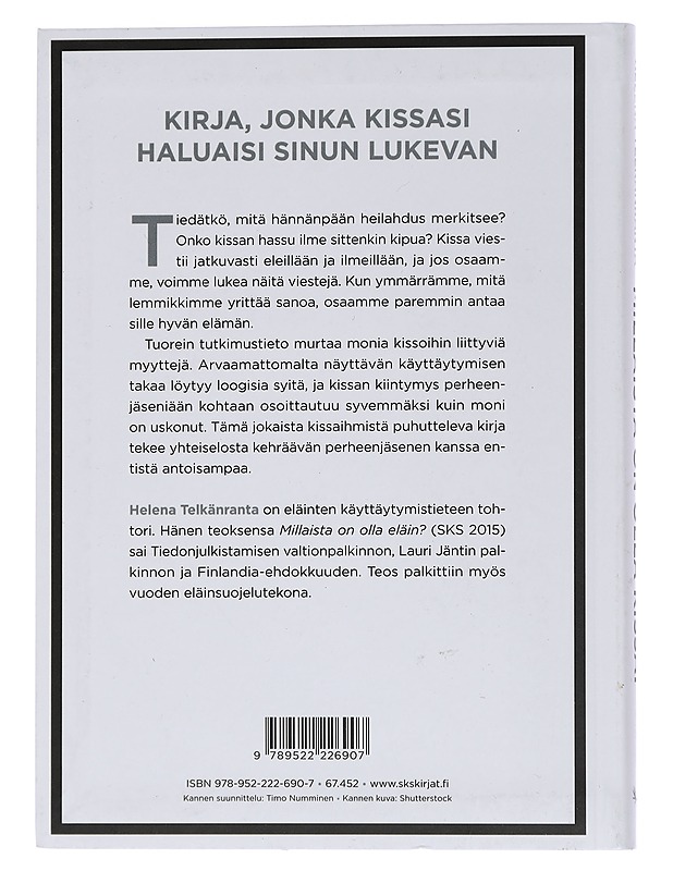 Millaista on olla kissa? - Telkänranta, Helena - Tietokirjat ja oppaat - 10105439535 - 1