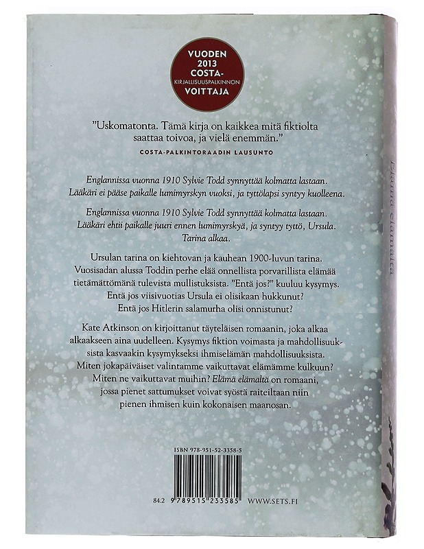 Elämä elämältä - Atkinson, Kate - Historiakirjat - 10105439538 - 1