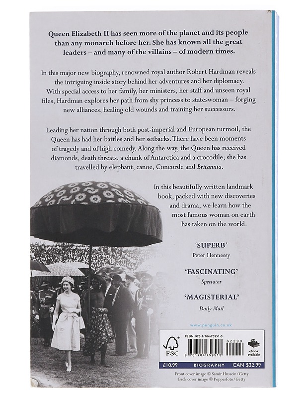 Queen of the world : The global biography - Robert Hardman - Elämäkerrat ja muistelmat - 10105439545 - 1