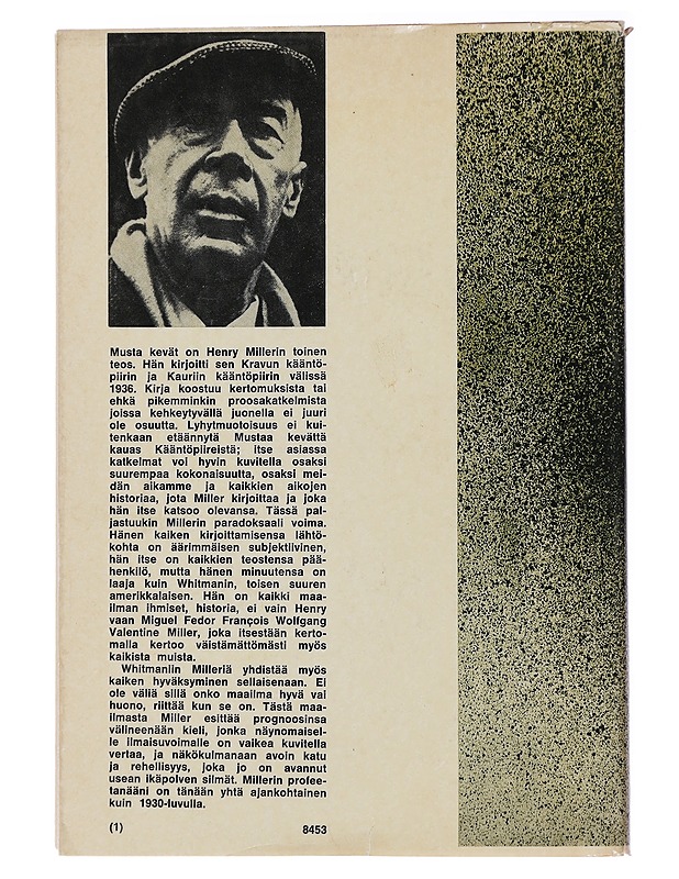 Musta kevät - Henry Miller - Romaanit ja novellit - 10105439554 - 1