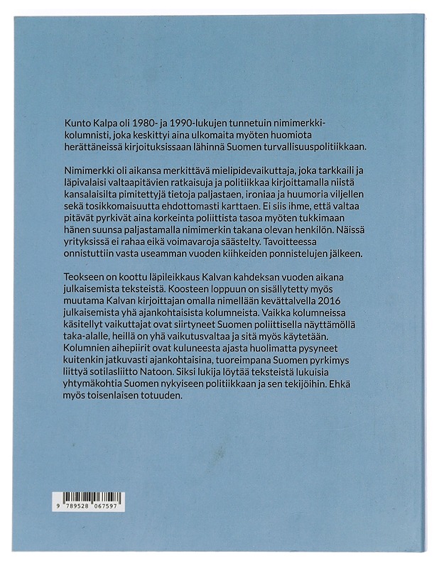 Kalvan kannassa - Juhani Suomi - Historiakirjat - 10105439560 - 1