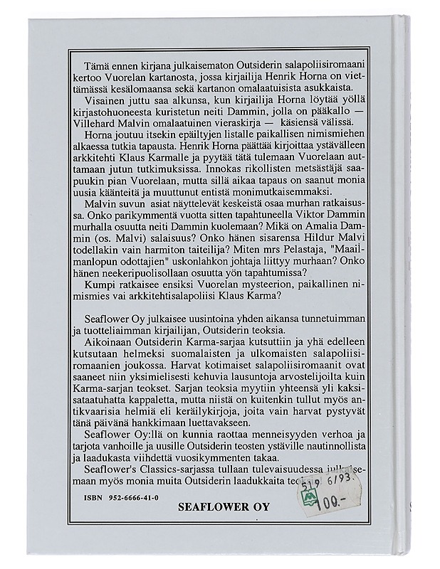 Vuorelan Salaisuus : Salapoliisiromaani - Kristiina Hakala - Jännitys ja dekkarit - 10105439586 - 1