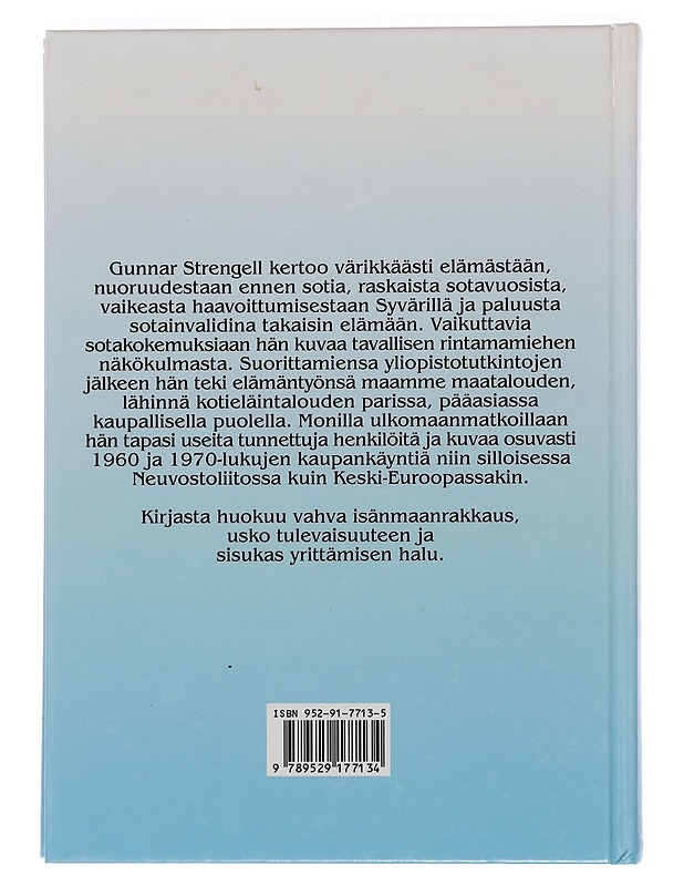 Sirpaleita Syväriltä / elämästäni sodassa ja rauhassa - Gunnar Strengell - Elämäkerrat ja muistelmat - 10105439604 - 1
