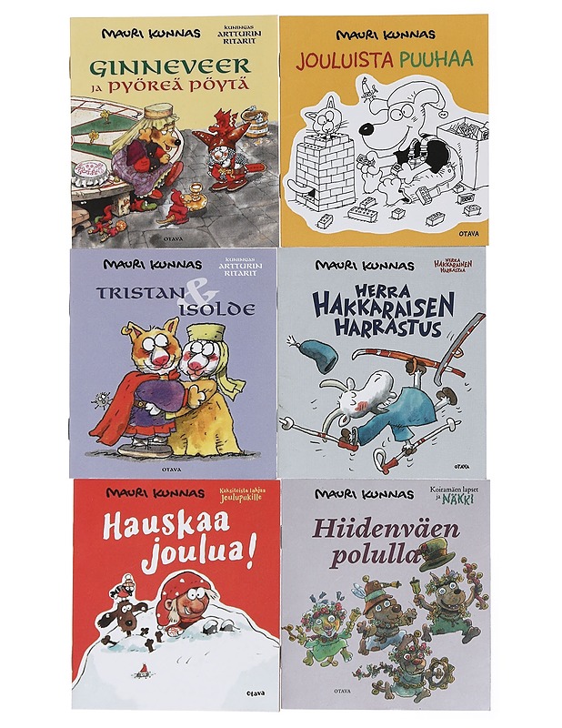 Mauri Kunnas - minikirjoja 6 kpl - Lastenkirjat - 10105439630 - 0