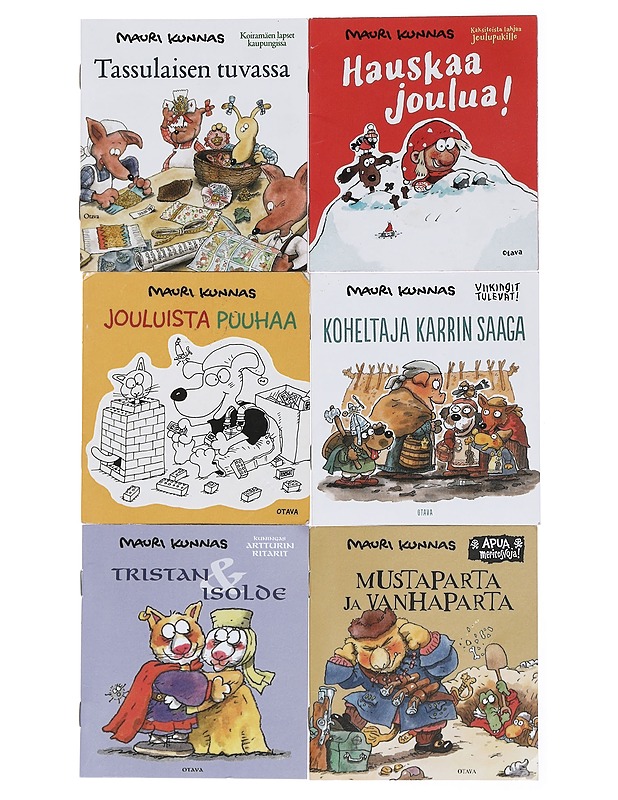 Mauri Kunnas - minikirjoja 6 kpl - Lastenkirjat - 10105439639 - 0