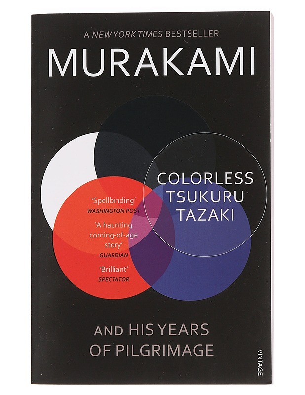 Colorless Tsukuru Tazaki and his years of pilgrimage - Murakami, Haruki - Romaanit ja novellit - 10105439664 - 0