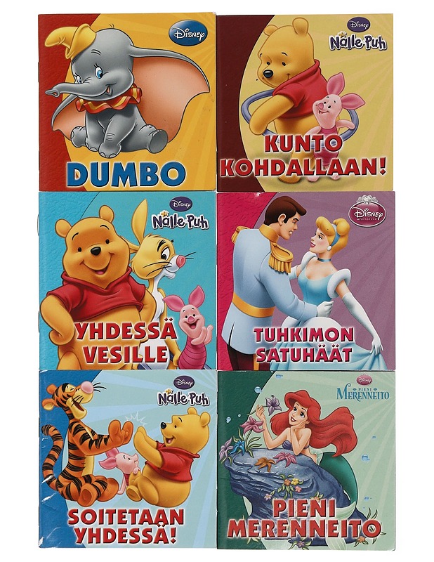 Disney - minikirjoja 6 kpl - Lastenkirjat - 10105439666 - 0