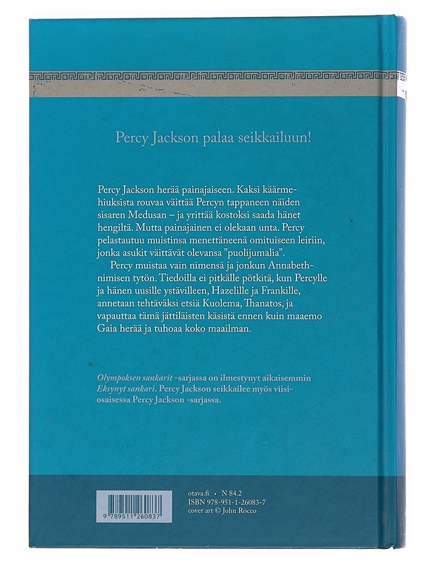 Merenjumalan poika - Riordan, Rick - Fantasia- ja scifi - 10105439671 - 1