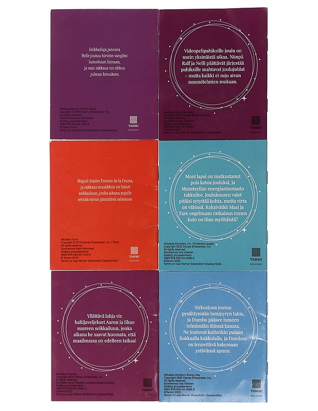 Disney - minikirjoja 6 kpl - Lastenkirjat - 10105439721 - 1