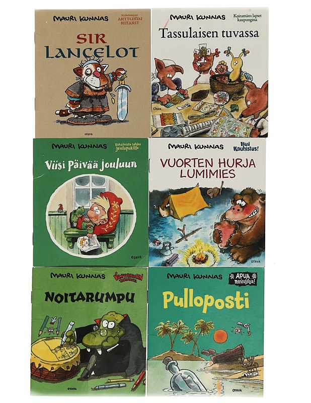 Mauri Kunnas - minikirjoja 6 kpl - Lastenkirjat - 10105439753 - 0