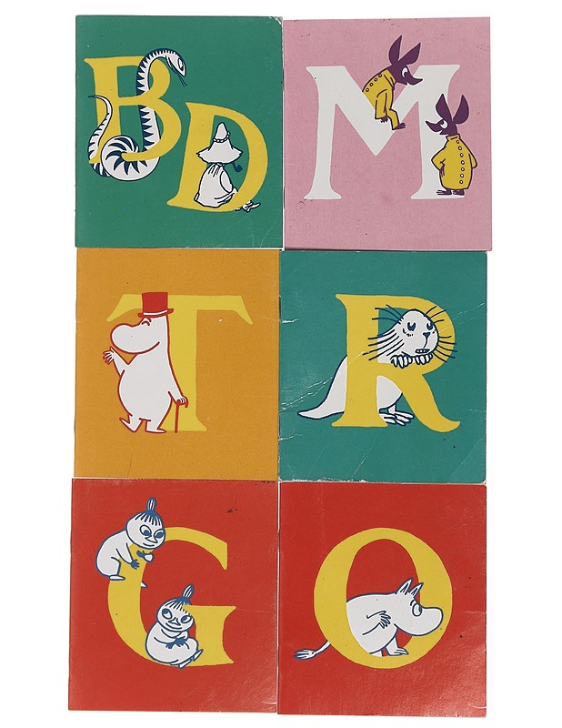 Muumit - minikirjoja 6 kpl - Lastenkirjat - 10105439771 - 0