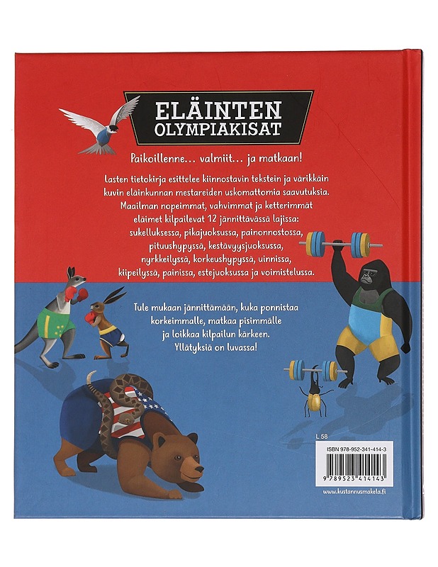Eläinten olympiakisat - Brown, Carron - Lastenkirjat - 10105439769 - 1