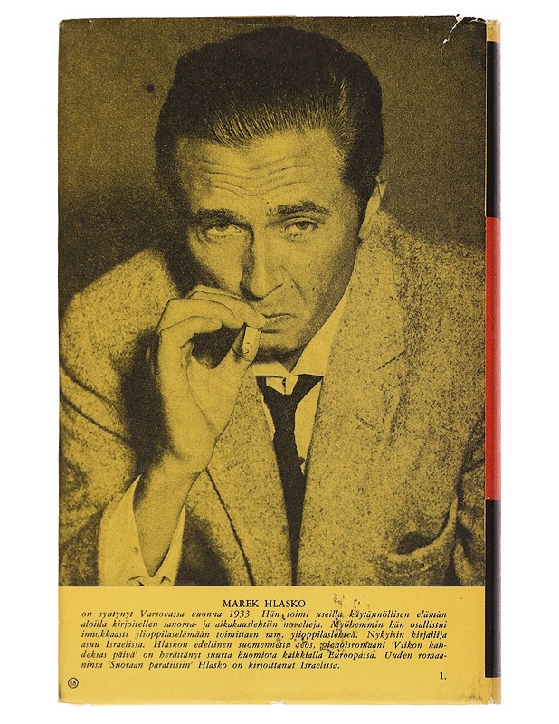 Suoraan Paratiisiin - Marek Hlasko - Kaunokirjallisuus - 10105439796 - 1