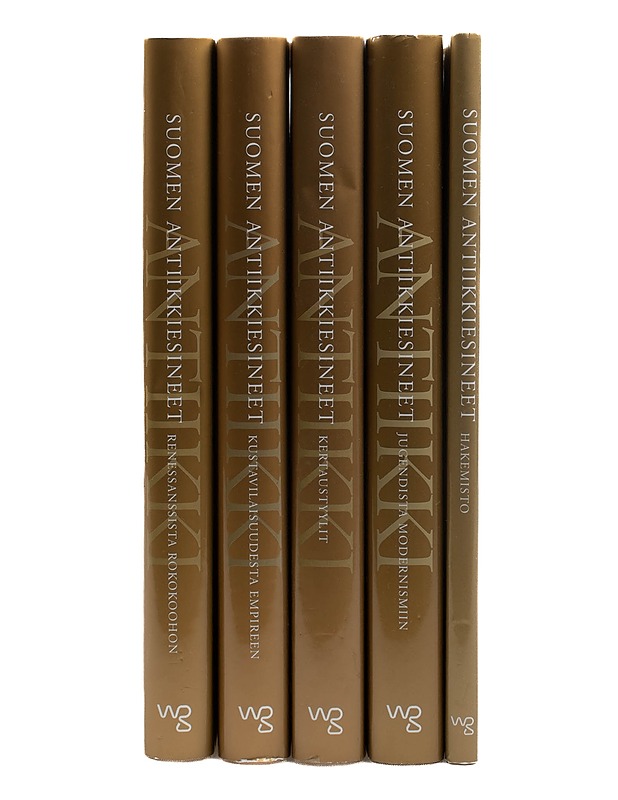 Suomen Antiikki Esineet 1-4+Hakemisto - Kokin, Kari-Paavo - Tietokirjat ja oppaat - 10105439824 - 1