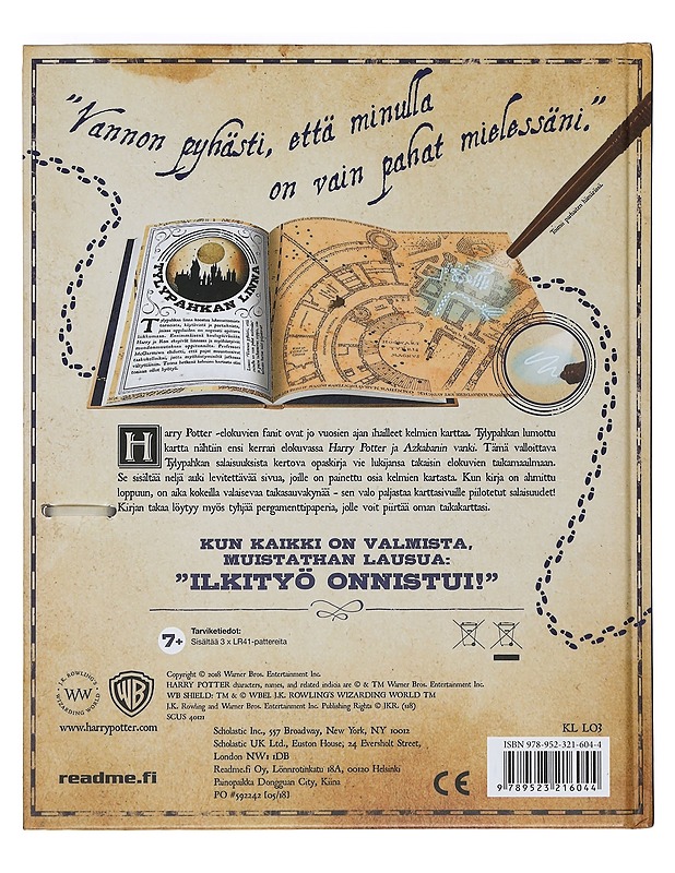 Kelmien kartta : opas Tylypahkaan - Pascal, Erinn - Lastenkirjat - 10105439855 - 1