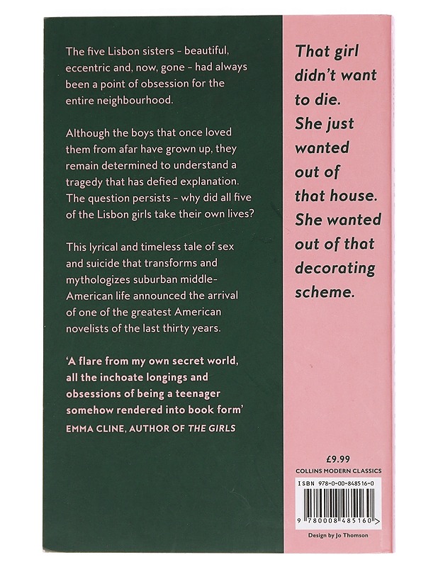 The Virgin Suicides - Jeffrey Eugenides - Romaanit ja novellit - 10105439865 - 1