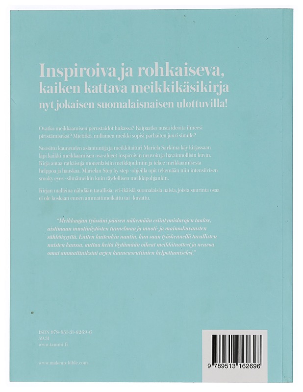 Make up bible - Sarkima, Mariela - Tietokirjat ja oppaat - 10105439864 - 1