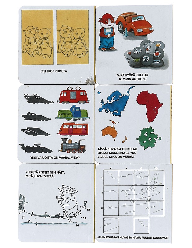 Tony Wolf - minikirjoja 6 kpl - Lastenkirjat - 10105439895 - 1