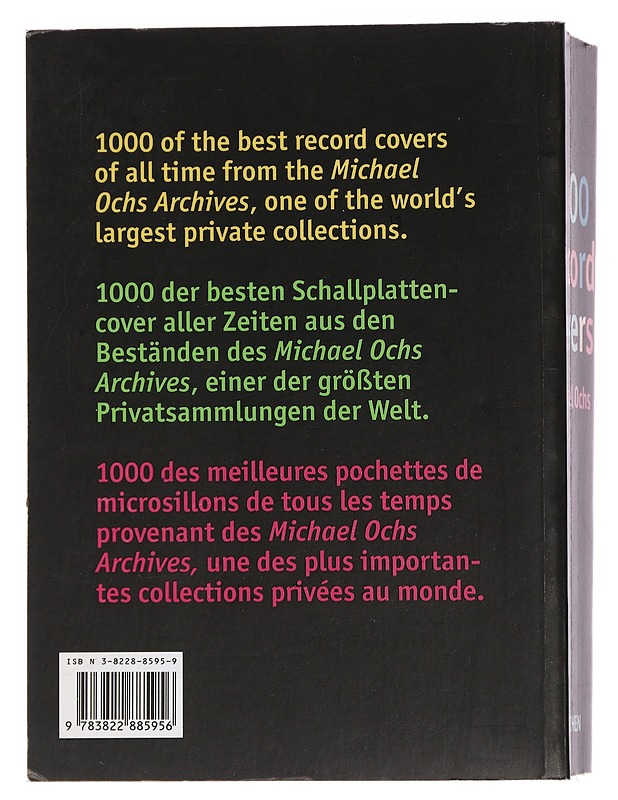 1000 record covers - Ochs, Michael - Tietokirjat ja oppaat - 10105439905 - 1