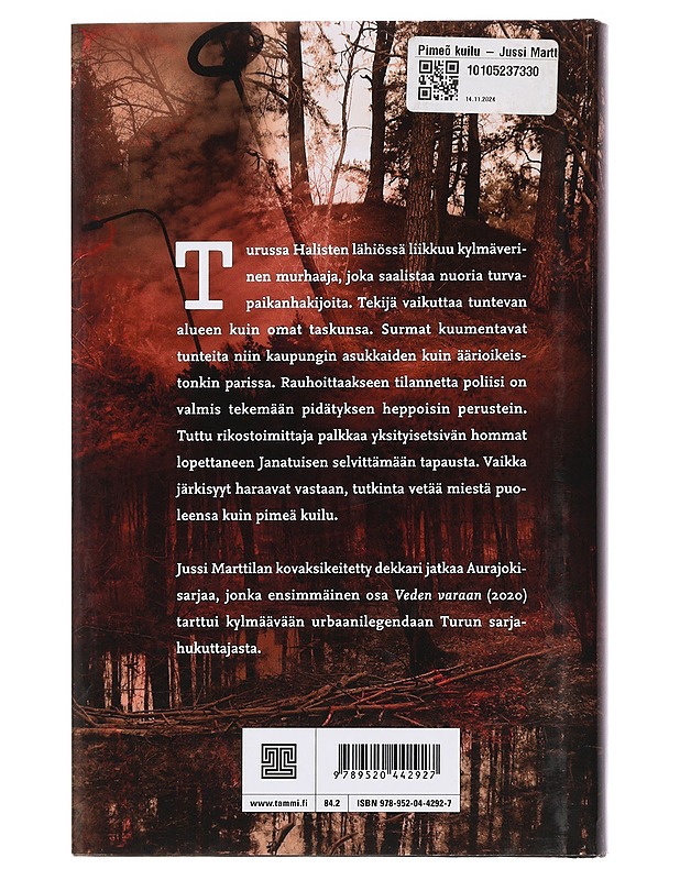 Pimeä kuilu - Jussi Marttila - Jännitys ja dekkarit - 10105439910 - 1