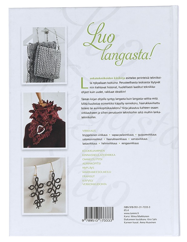 Lankatekniikoiden käsikirja - Sivonen, Hannu - Tietokirjat ja oppaat - 10105439947 - 1