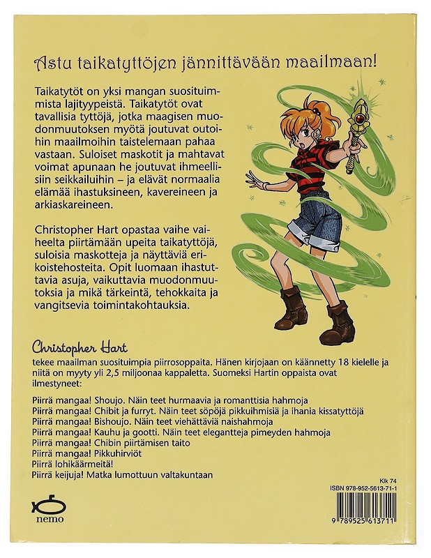 Piirrä mangaa! : Taikatytöt : Näin teet mangan supersuosittuja toimintahahmoja - Hart, Christopher - Sarjakuvat - 10105439952 - 1