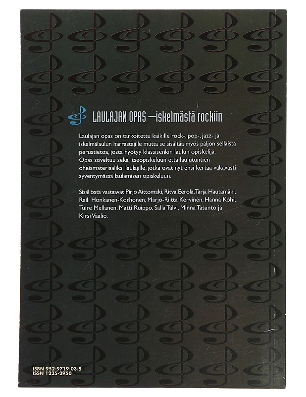 Laulajan opas - Hautamäki, Tarja - Musiikki- ja elokuvakirjat - 10105440007 - 1