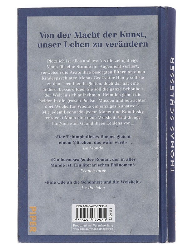  Monas Augen - Thomas Schlesser - Tietokirjat ja oppaat - 10105440020 - 1