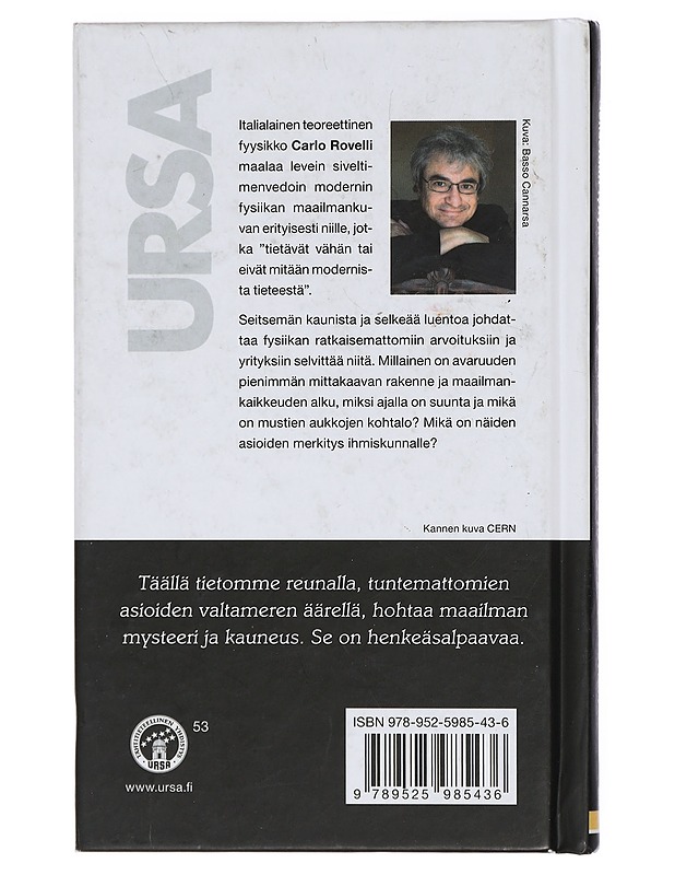 Seitsemän lyhyttä luentoa fysiikasta - Rovelli, Carlo - Tietokirjat ja oppaat - 10105440018 - 1