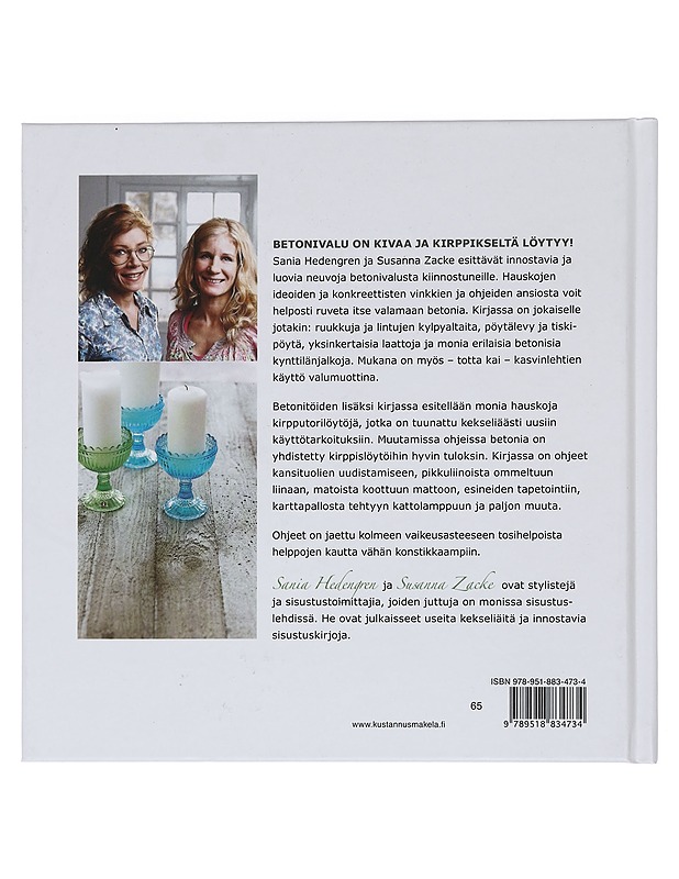 Betonia ja kirppislöytöjä - Zacke, Susanna - Harrastekirjat - 10105440052 - 1