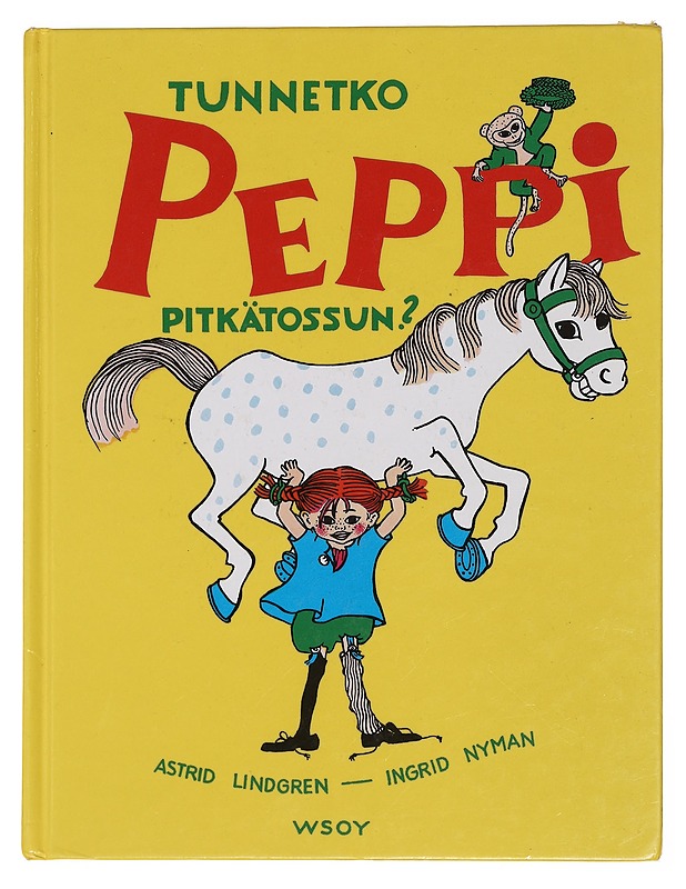Tunnetko Peppi Pitkätossun? - Lindgren, Astrid - Lastenkirjat - 10105440060 - 0