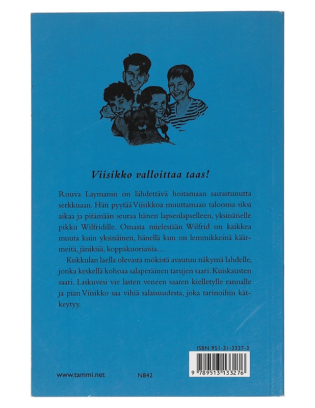 Viisikko Kuiskausten saarella - Blyton, Enid - Lastenkirjat - 10105440089 - 1