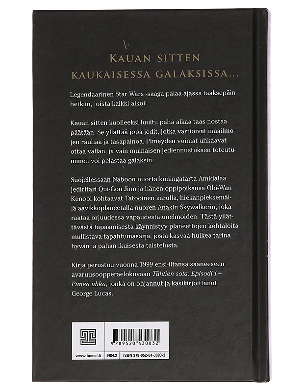 Pimeä uhka : episodi I - Brooks, Terry - Fantasia- ja scifi - 10105440091 - 1