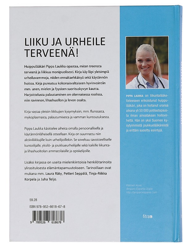 Urheilulääkäri : liiku ja urheile terveenä - Pippa Laukka - Tietokirjat ja oppaat - 10105440121 - 1