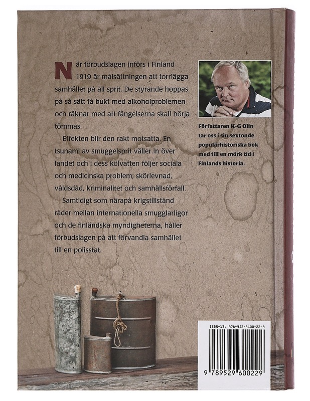 Brännvinskriget -  Olin, K-G - Historiakirjat - 10105440139 - 1