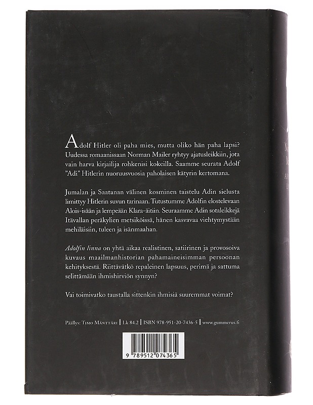 Adolfin linna - Mailer, Norman - Historiakirjat - 10105440140 - 1