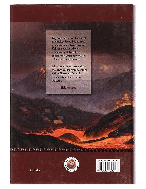 Dragonlance : Laskevan auringon lohikäärmeet - Weis, Margaret - Fantasia- ja scifi - 10105440147 - 1