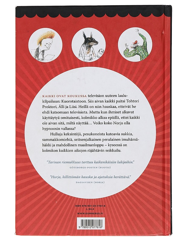 Tohtori Proktori ja mahdollinen maailmanloppu - Nesbø, Jo - Lastenkirjat - 10105440160 - 1