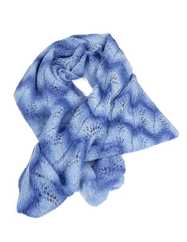 Sininen kaulahuivi - Kaulahuivit - 10105440198 - 1