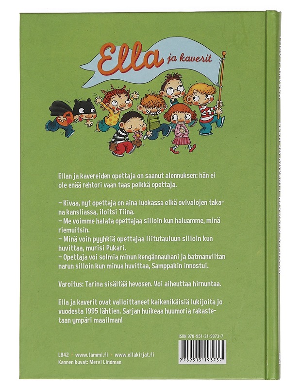 Ella ja kaverit hevosen selässä - Parvela, Timo - Lastenkirjat - 10105440236 - 1