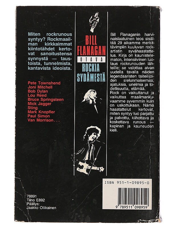 Rockia sydämestä - Flanagan, Bill - Elämäkerrat ja muistelmat - 10105440241 - 1