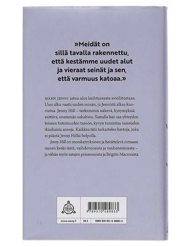 Jenny Hill - Minna Rytisalo - Romaanit ja novellit - 10105440248 - 1