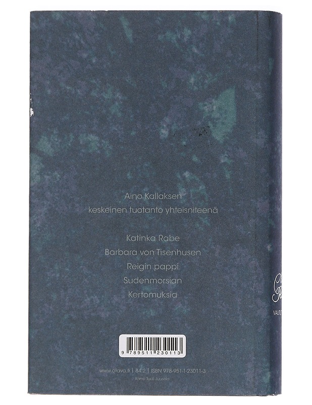 Valitut teokset - Aino Kallas - Historiakirjat - 10105440250 - 1